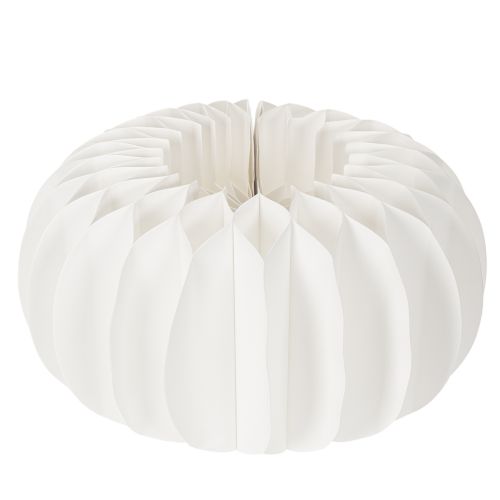 Paperikoristepallo, moderni kurpitsakoriste, hunajakennopaperia, 34 cm, 2 kpl ostaa | Floristik24.fi