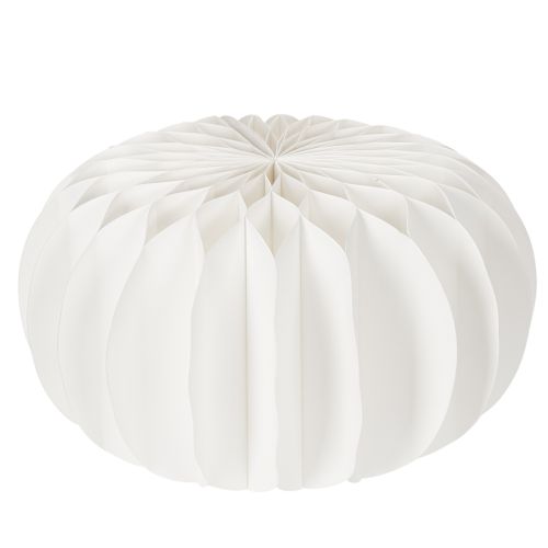 Paperikoristepallo, moderni kurpitsakoriste, hunajakennopaperia, 34 cm, 2 kpl | Floristik24.fi