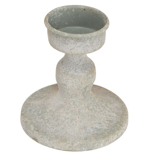 kohteita Koristeellinen lasikuppi metallinharmaa vintage look Ø8cm K15.5cm