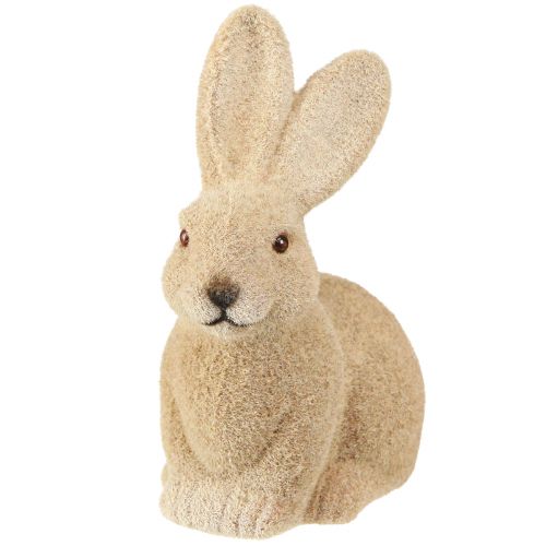 kohteita Koristeellinen istuva pääsiäiskanit Ruskea – 2. valinta – Flocked H15cm 4 kpl