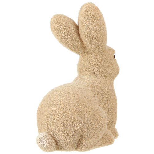 kohteita Koristeellinen istuva pääsiäiskanit Ruskea – 2. valinta – Flocked H15cm 4 kpl