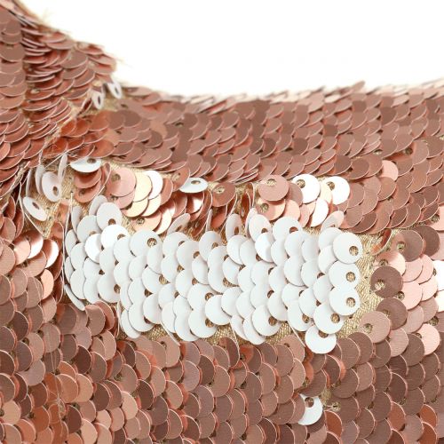 Floristik24 Deco Peura paljeteilla Rose Gold H46cm H46cm