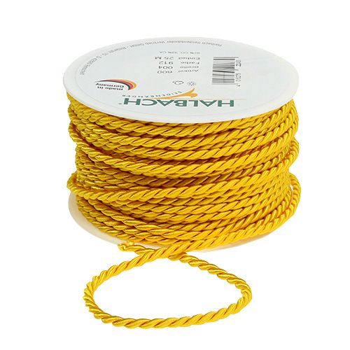 kohteita Deco johto keltainen 4mm 25m