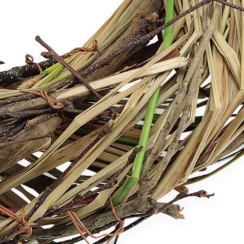 Floristik24 Pajuseppele ruoholla Ø25cm Luonto