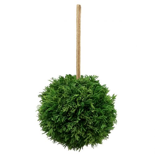 Floristik24 Keinotekoinen kasvipallo ripustettavaksi vihreäksi Ø20cm