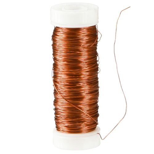 kohteita Deco emaloitu lanka oranssi Ø0,30mm 30g/50m