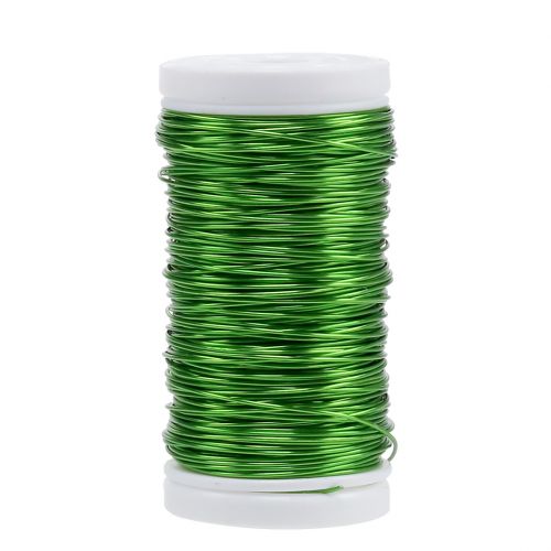 kohteita Deco emaloitu lanka Apple Green Ø0,50mm 50m 100g