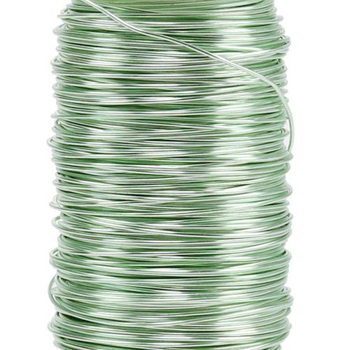 kohteita Deco emaloitu lanka mintunvihreä Ø0,50mm 50m 100g