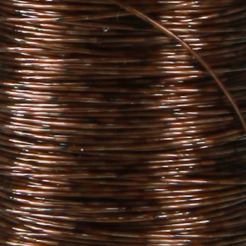 kohteita Deco emaloitu lanka Ø0,30mm 30g/50m ruskea