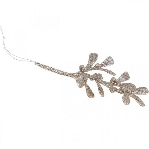 Floristik24 Koristeellinen misteliriipus joulukuusenkoriste 16,5 cm 12 kpl