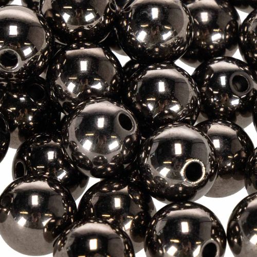 Koristehelmet antrasiittimetalli 14mm 35 kpl | Floristik24.fi