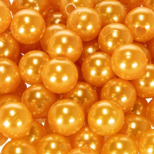 Koristehelmet Ø10mm oranssi 115 kpl | Floristik24.fi