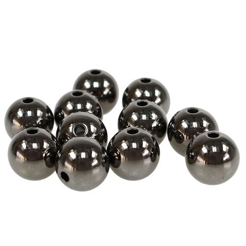 Floristik24 Koristehelmet antrasiittimetalli 14mm 35 kpl