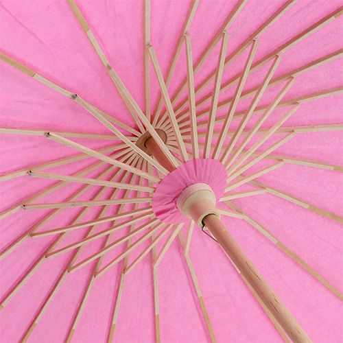 kohteita Koristeellinen sateenvarjo vaaleanpunainen Ø60cm K42cm