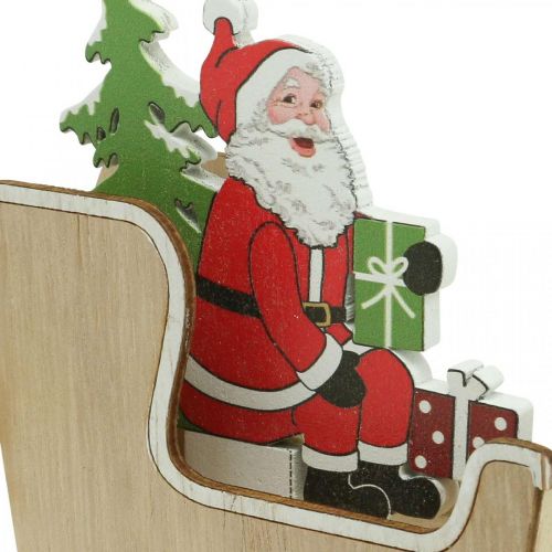 kohteita Deco-reki Joulupukin kanssa Joulureki 10cm 2kpl