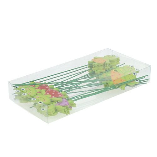 Floristik24 Koristetikku sammakko 7cm 24kpl