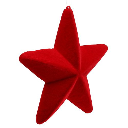 kohteita Deco tähti punainen parveni 20cm