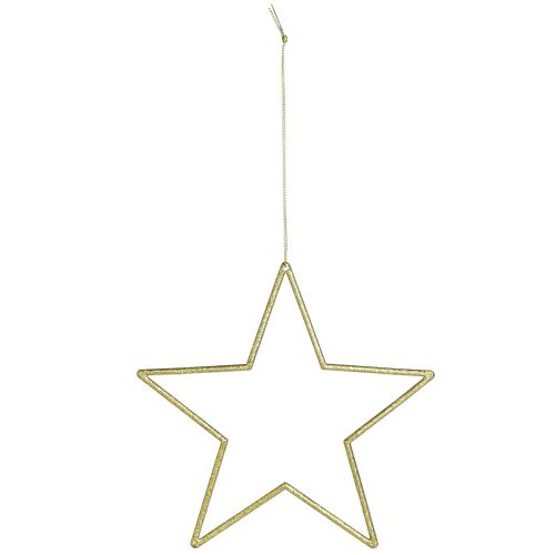 kohteita Koristeelliset tähdet kultaa ja kimaltelevia puukoristeita 18cm 8 kpl