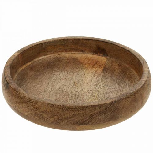 Floristik24 Deco kulho puinen mango puinen puinen kulho puulautanen Ø30cm