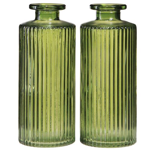 kohteita Koristemaljakot vihreät minimaljakot lasi retro Ø5cm K13cm 6 kpl