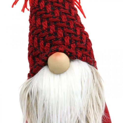 kohteita Deco Gnome Beard Christmas Gnome Deco Figuuri Punainen K30cm