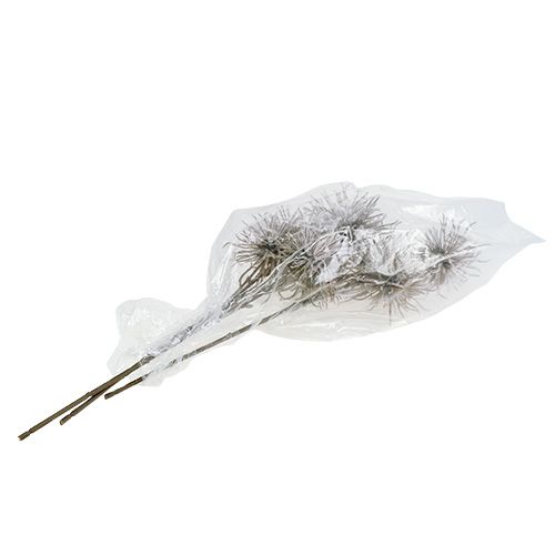 Koristeoksa lumella 45cm 3kpl | Floristik24.fi