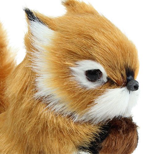 Floristik24 Koristeellinen orava vaaleanruskea 8,5 cm