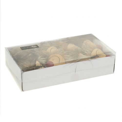 Floristik24 Koristeellinen ripustinsiili turkisella 6,5cm 8 kpl