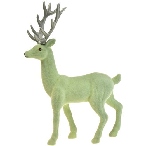 kohteita Koristeellinen hirviporo koristefiguuri Joulunvihreä harmaa K37cm