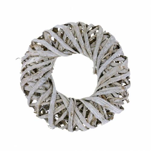 Floristik24 Deco seppele Liana Wood White Washed Ø30cm