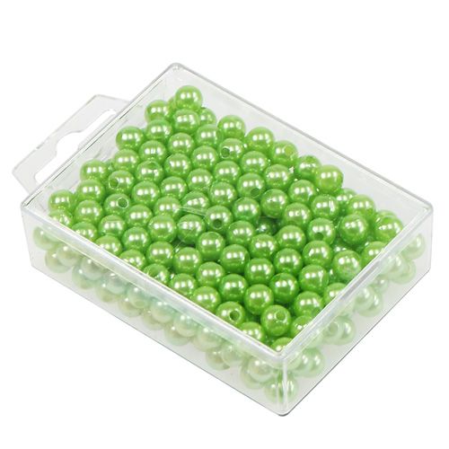 kohteita Koristehelmiä omenanvihreä Ø8mm 250 kpl