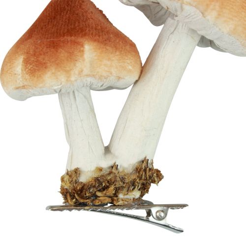 kohteita Koristeelliset sienet klipsillä syksyn koristeena parvettu lajitelma 9cm 3kpl