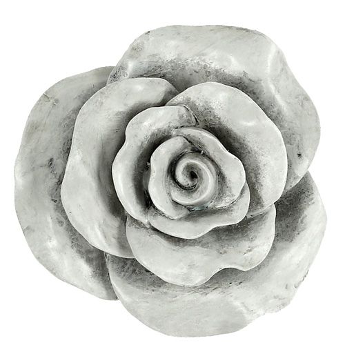 Floristik24 Koristeellinen ruusuharmaa 13cm