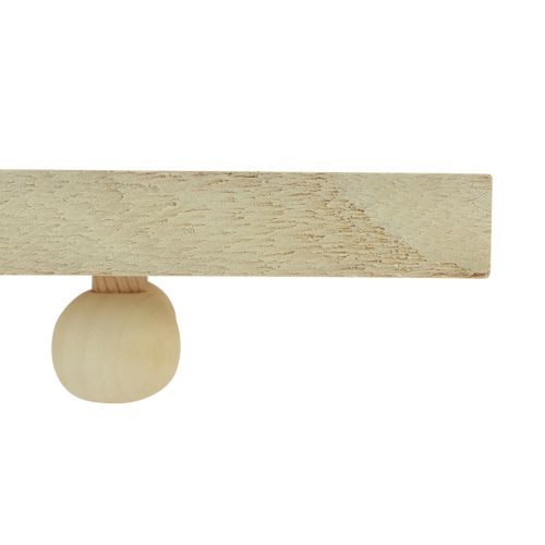 kohteita Koristeellinen tarjotin jaloineen puutarjotin Paulownia 55/65cm 2 kpl setti