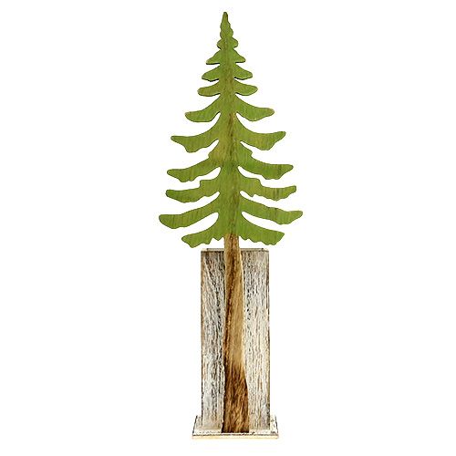 Floristik24 Koristekuusi puusäiliöllä H49cm