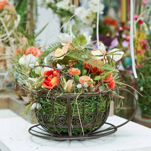 Floristik24 Koristekuppi tummanruskea Ø23cm K13,8cm