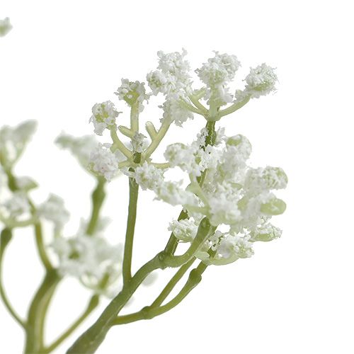 Floristik24 Koristeellinen haara vihreä-valkoinen L43cm 4kpl