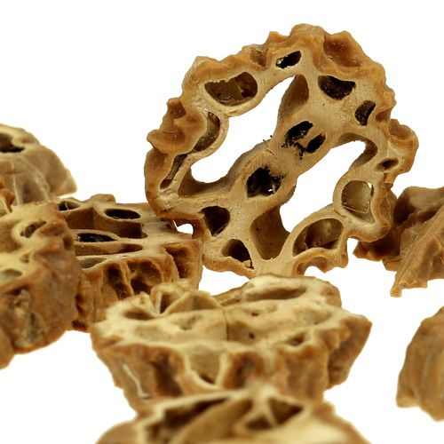 Floristik24 Pähkinäviipaleet 2cm luonnon 250g