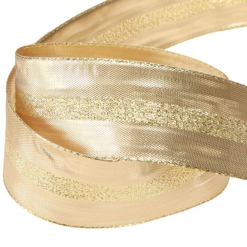 kohteita Koristenauha kulta glitter nauha Joulunauha 40mm 20m
