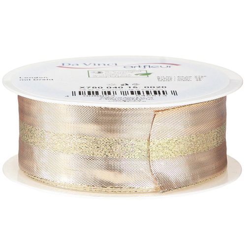 kohteita Koristenauha kulta glitter nauha Joulunauha 40mm 20m