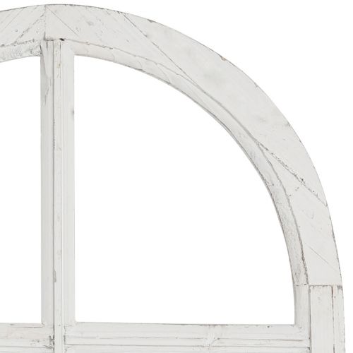 Floristik24 Koristeikkuna nuhjuinen tyylikäs puinen koriste-ikkuna valkoinen 40×70cm