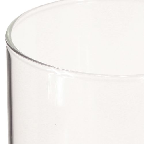 kohteita Koristelasi, pöytäkoristeet, kukkamaljakko väritön Ø9cm K15cm