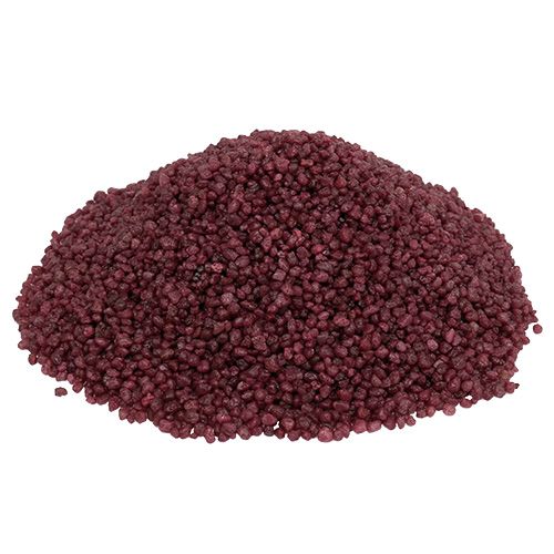 Floristik24 Koristerakeita Burgundy koristekivet 2mm - 3mm 2kg