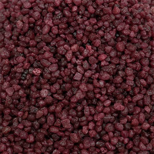 kohteita Koristerakeita Burgundy koristekivet 2mm - 3mm 2kg