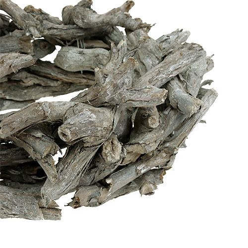 Floristik24 Koristeellinen seppele oksista Ø37cm luonnonväristä