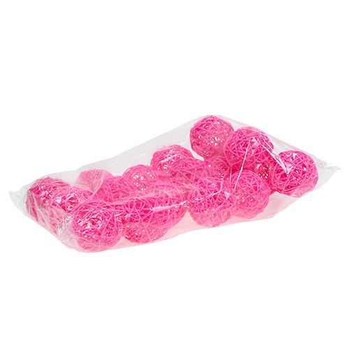 kohteita Koristepallot pinkki Ø7cm 18 kpl