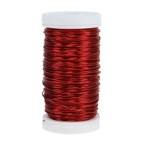 Deco emaloitu lanka punainen Ø0,50mm 50m 100g