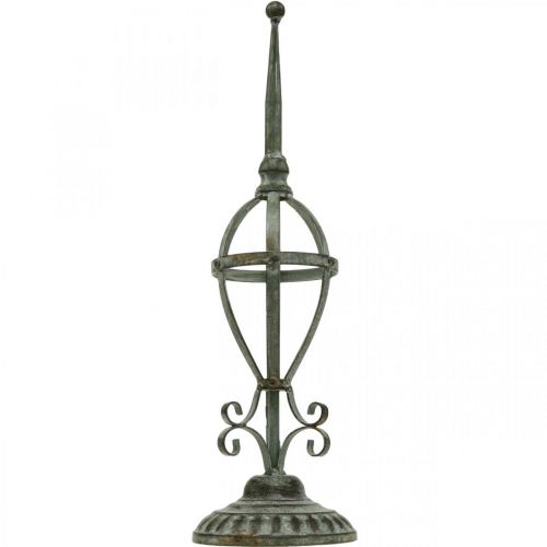 Floristik24 Seppeleteline metallinen antiikki look, pöytäkoristelu shabby chic H51cm