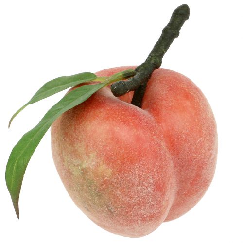 Floristik24 Deco hedelmä persikka pinkki Ø8cm L10cm 4kpl