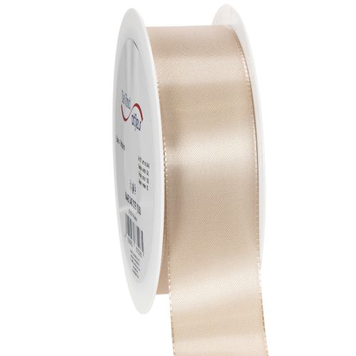 Koristeellinen taftinauha rullassa, rusettinauha, 40 mm leveä, 50 m.